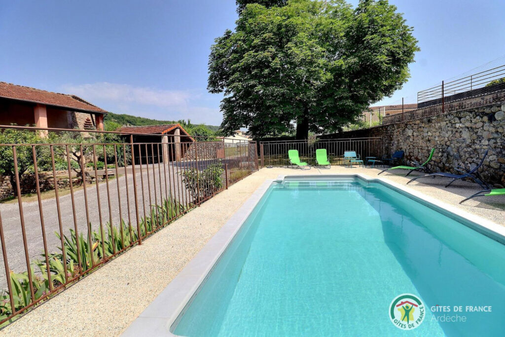 Gîte Vogüé Ardèche - Piscine