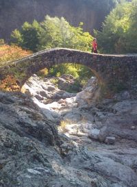 Pont Romain à Jaujac